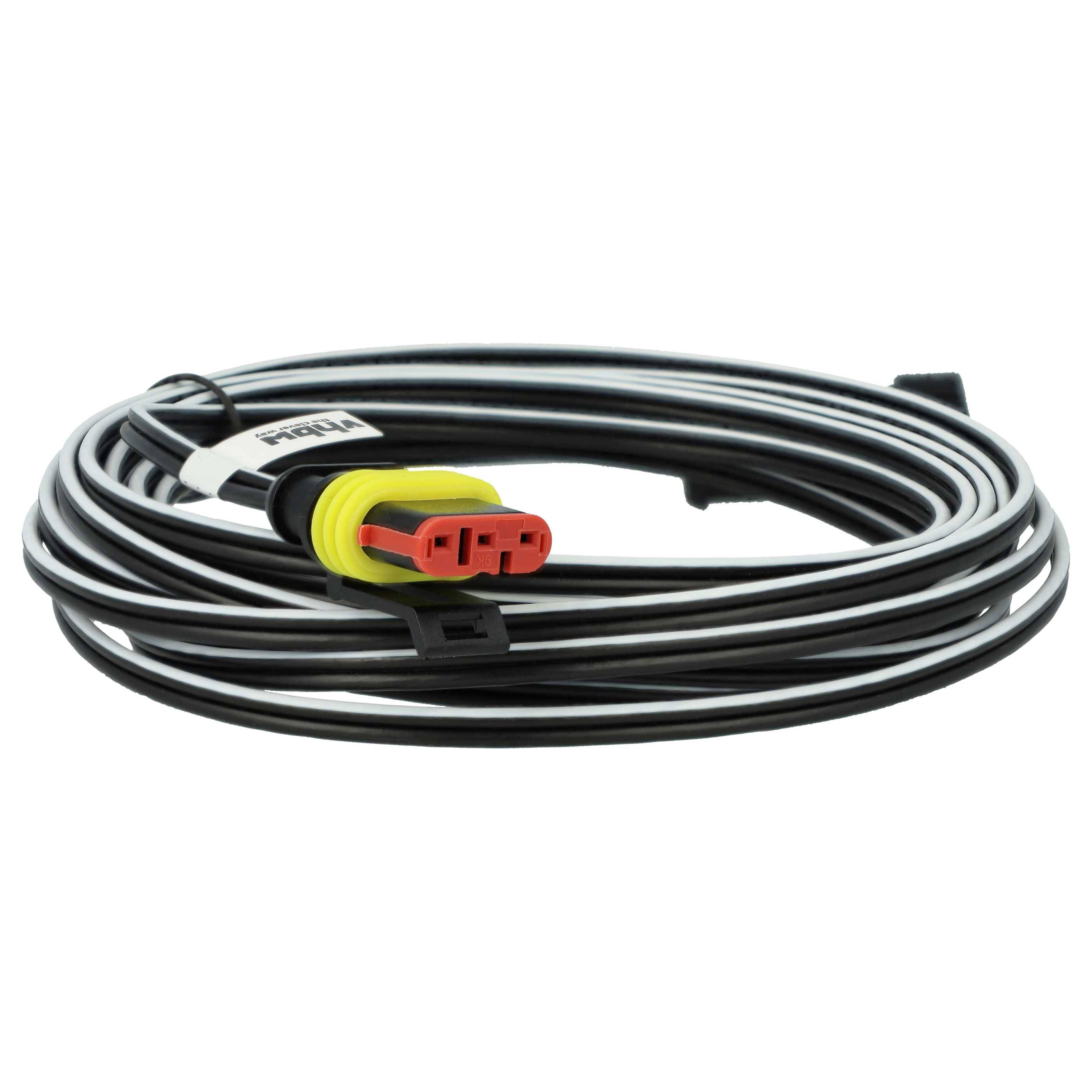 vhbw Niederspannungs-Kabel kompatibel mit Husqvarna Automower 320 (2013 - 2015), 330X (2013 - 2015) Mähroboter --2