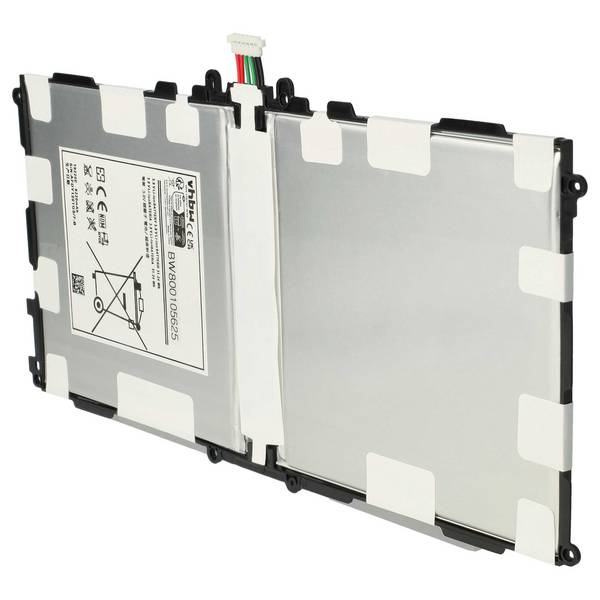vhbw Akku kompatibel mit Samsung Galaxy Tab Pro SM-T525 Tablet Pad (8220 mAh, 3,8 V, Li-Polymer)