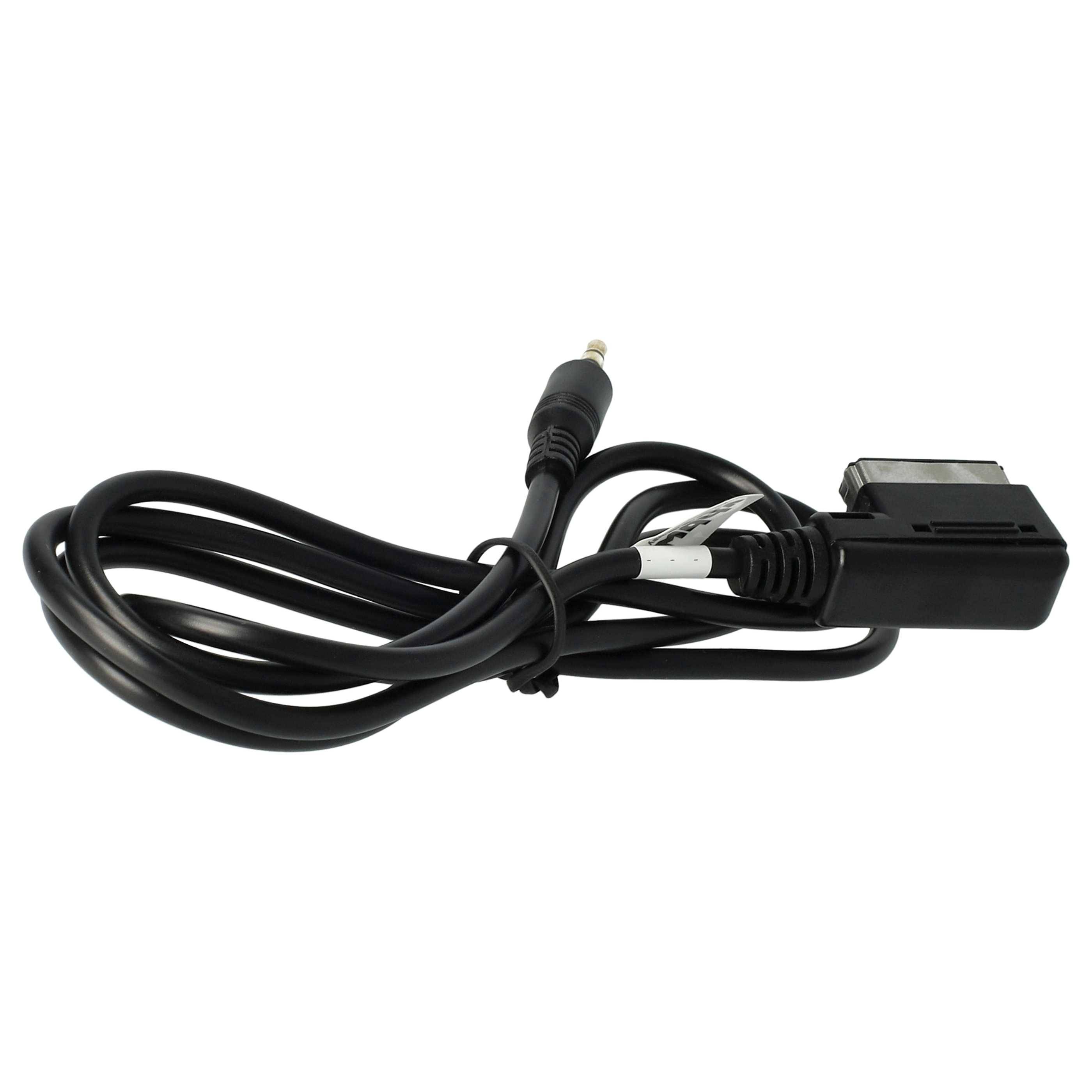 vhbw AUX Audio Adapter Kabel KFZ Radio (140 cm) Ersatz für Mercedes Benz A0018279204-1