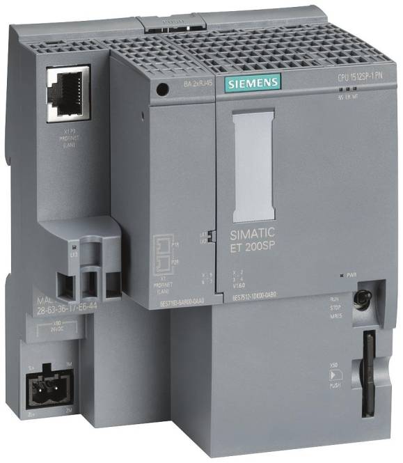 SIEM SIMATIC DP, CPU 6ES7512-1DK01-0AB0 1512SP-1 PN f.ET 200SP Zentralbaugruppe Industriematerial-0