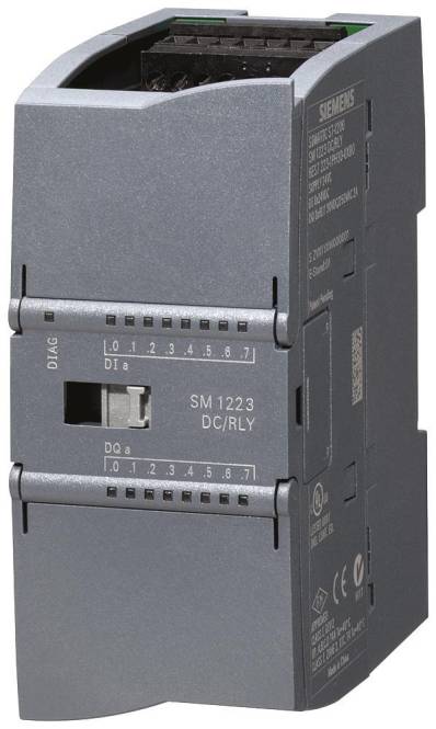 Siemens 6ES72231PH320XB0 SIMATIC S7-1200 Digitale E/A SM 1223 8DI/8DO 8DI 24VDC Industriematerial
