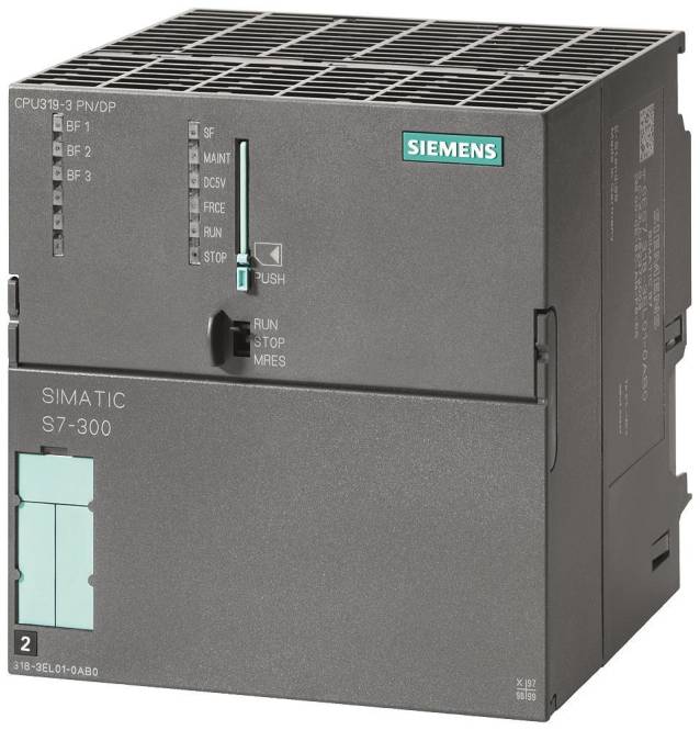 Siemens 6ES73183EL010AB0 SIMATIC S7-300 CPU 319-3 PN/DPugruppe m.2 MByte Industriematerial-0