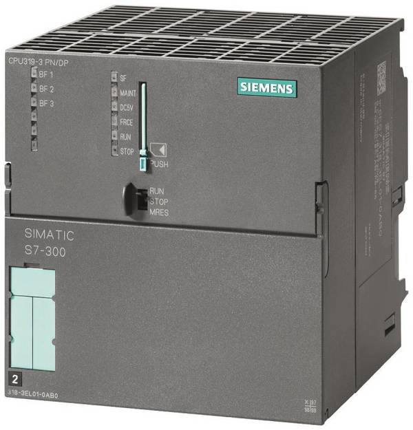 Siemens 6ES73183EL010AB0 SIMATIC S7-300 CPU 319-3 PN/DPugruppe m.2 MByte Industriematerial