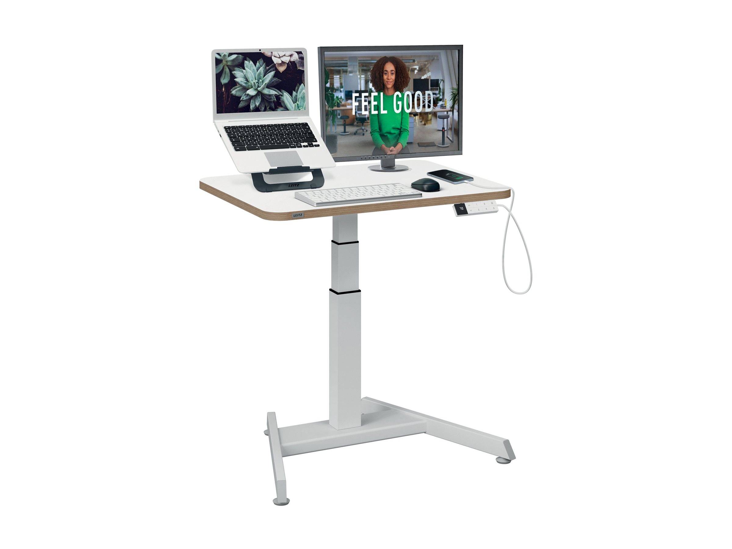 Ergo Small - Sitz-/ Stehtisch - rechteckig-0