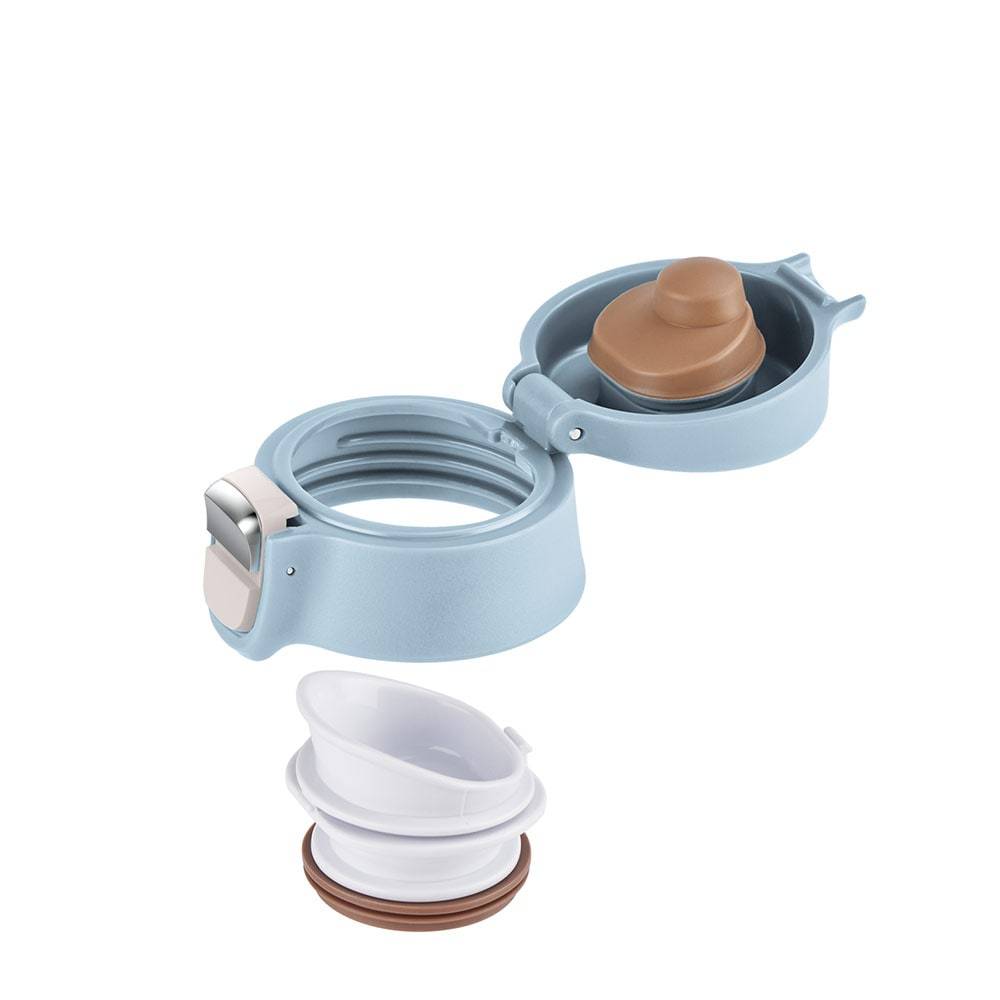 EMSA Light Mug, Blau, Edelstahl, Polypropylen (PP), 400 ml, 6,6 cm, 196 mm-4