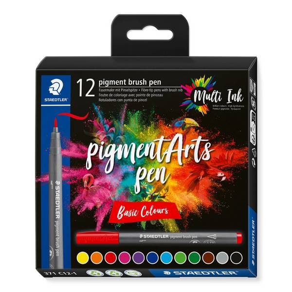 STAEDTLER 371 - Tuschestift-Set - permanent - gemischte Farben