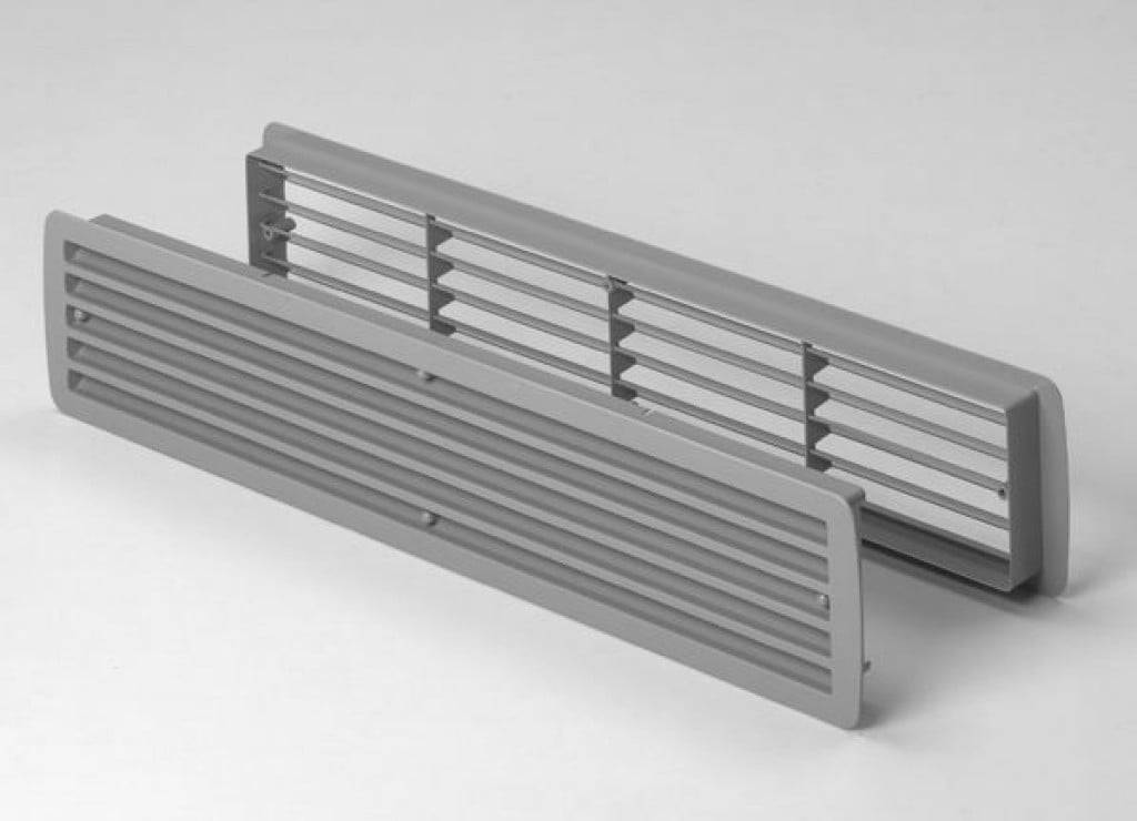 Badezimmerlüftung Kunststoff, Ahorn, Abm. 457x92 mm TS ab 35 mm-2