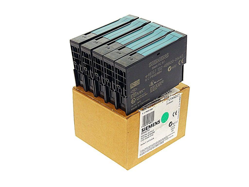 SIMATIC DP, 5 ELEKTRONIKMODULE FUER ET 200S, 2 DO STANDARD DC 24V/0,5A, 15MM BAUBREITE 5 STUECK JE VERPACKUNGSEINHEIT-0