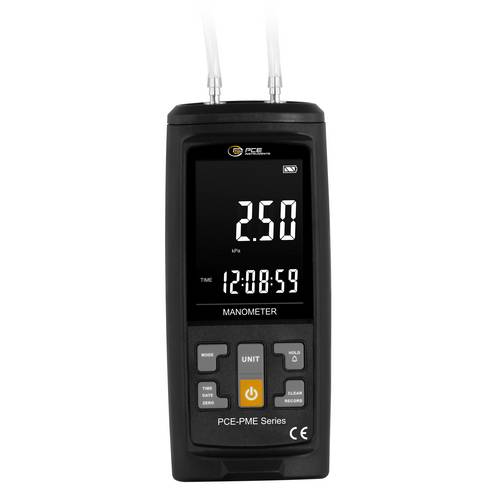Thumbnail - PCE Instruments Manometer PCE-PME 2 -2 ... 2 kPa inHg Pa bar mmHg mbar hPa inH₂O psi kg/cm² PSI uvm.