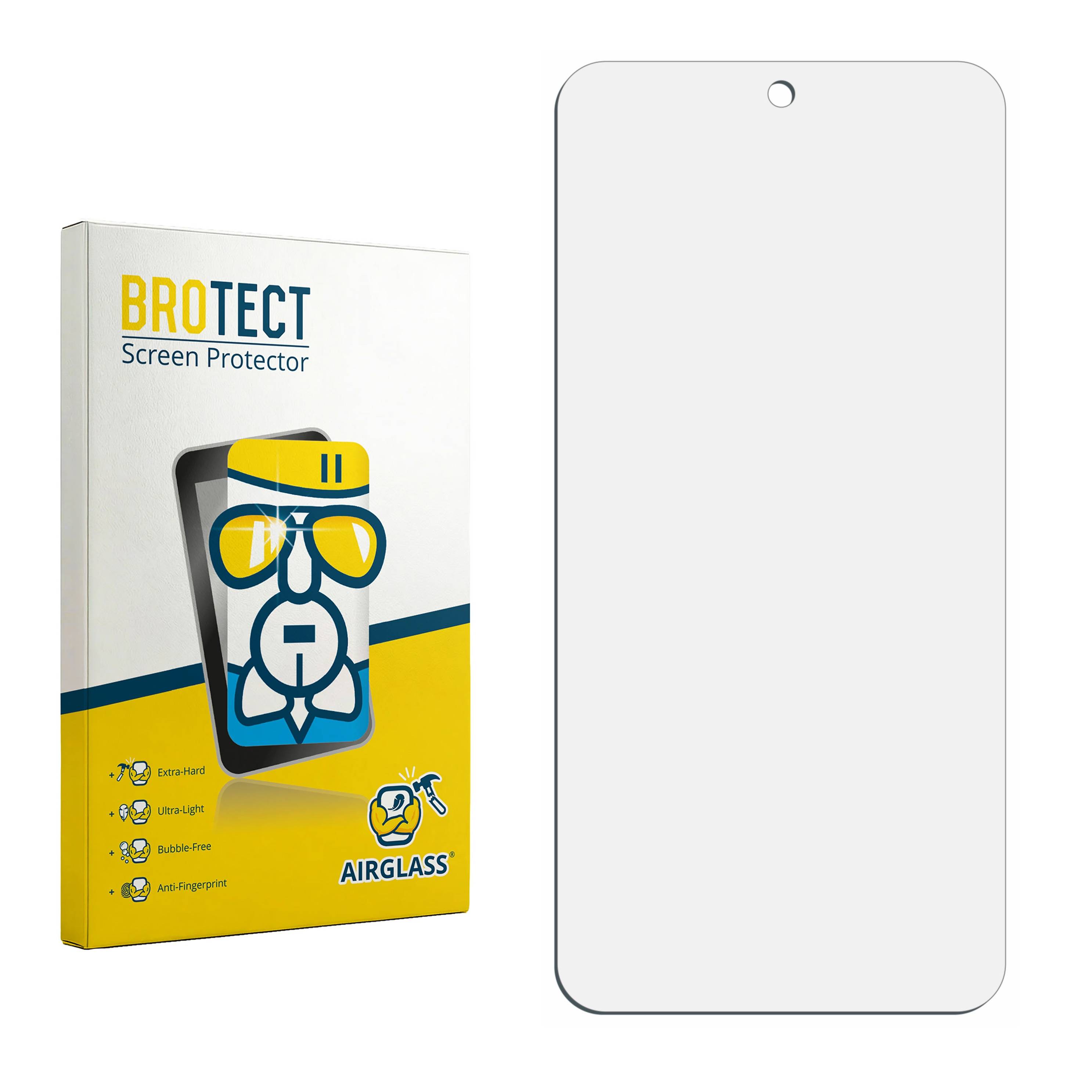 BROTECT Schutzglas für Samsung Galaxy S24 FE Schutzfolie Panzer Folie Glas Display Schutz klar-3