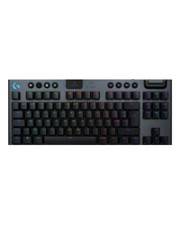 Logitech G G915 X LIGHTSPEED Verkabelt & Kabellos USB + RF Wireless + Bluetooth Mechanischer Switch AZERTY LED Schwarz-0