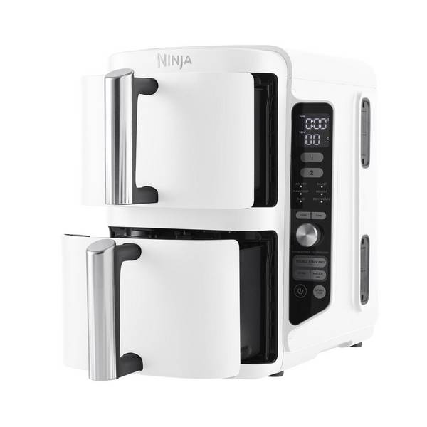 Ninja Double Stack XL 2-Ebenen Heißluftfritteuse 9,5 L - SL400EUWH