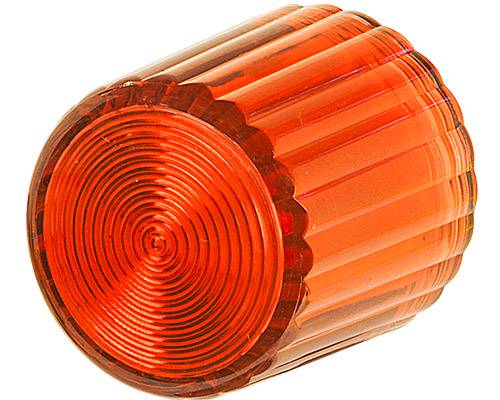 New Elfin 020GAA Orangefarbene Linse H 30 für Kontrollleuchte-0