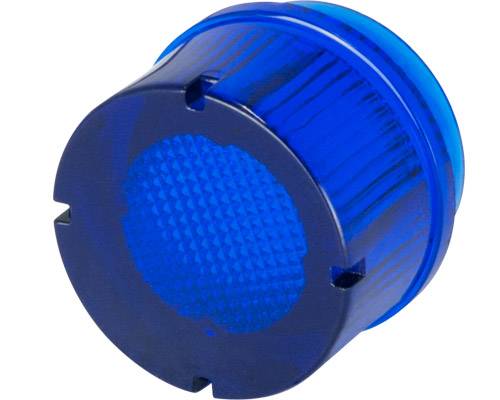 New Elfin 030RLABL Blaue Linse für überstehenden Taster-0