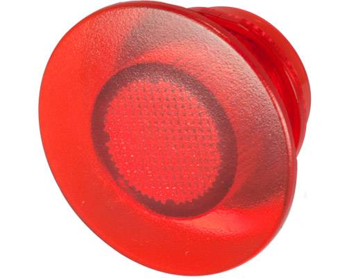 New Elfin 030RLFR Rote Linse für Leuchtpilz-Taster Ø 35-0