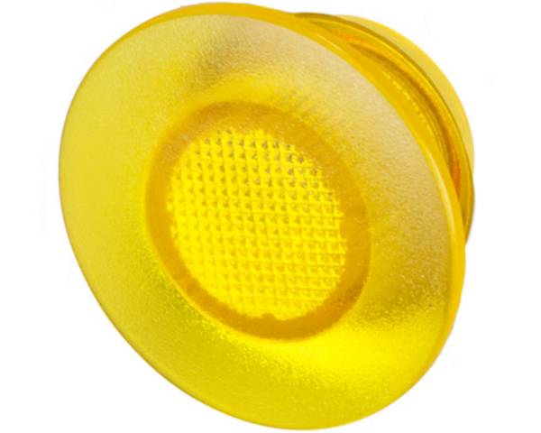 New Elfin 030RLFG Gelbe Linse für Leuchtpilz-Taster Ø 35