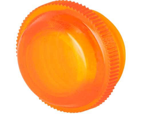 New Elfin 030GLSA Orangefarbene flache Linse für Kontrollleuchte-0
