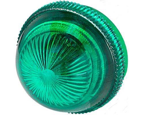 New Elfin 030GLNV Grüne Kuppellinse für Kontrollleuchte-0