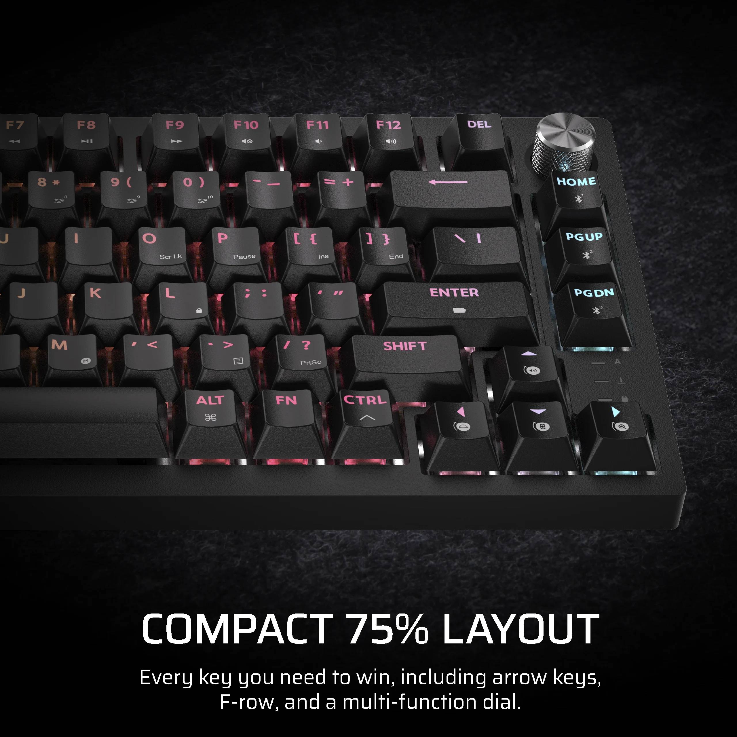 CORSAIR K65 PLUS Wireless - Tastatur - 75%-1