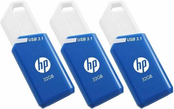 HP PNY x755w Triple Pack - 32 GB - USB Typ-A - 3.2 Gen 1 (3.1 Gen 1) - 75 MB/s -