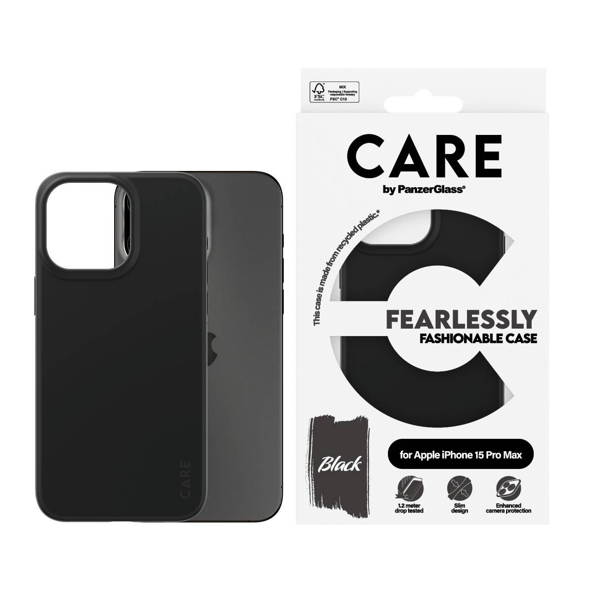 PanzerGlass CARE by PanzerGlass - Hintere Abdeckung für Mobiltelefon - Thermoplastisches Polyurethan (TPU)-2