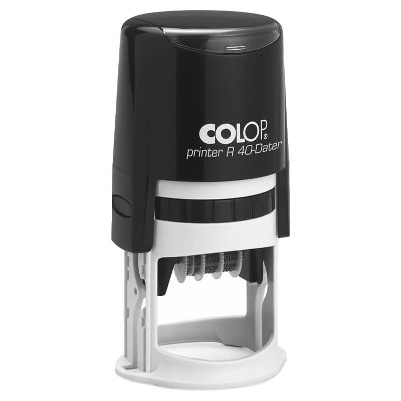 COLOP Datumstempel Printer R 40-Dater, rund, schwarz-0