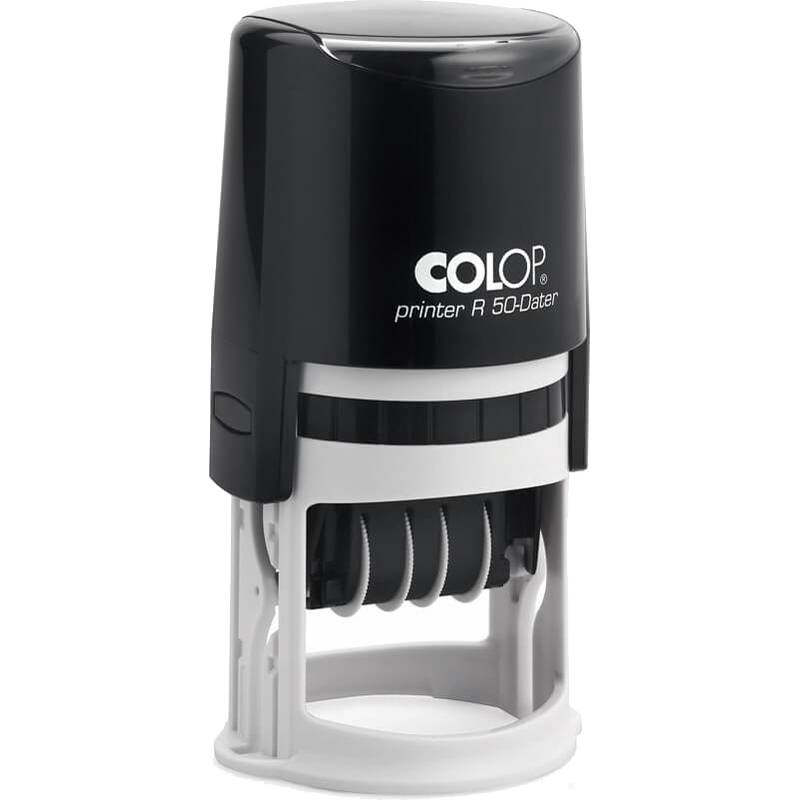 COLOP Datumstempel Printer R 50-Dater, rund, schwarz-0