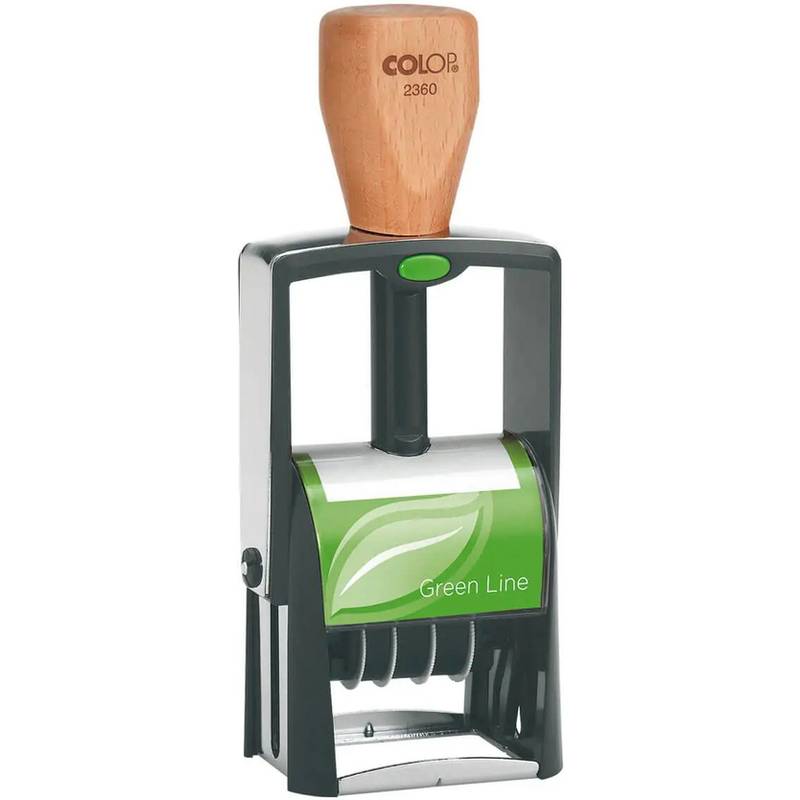 COLOP Datumstempel 2360 Green Line, 4-zeilig, mit Gutschein-0