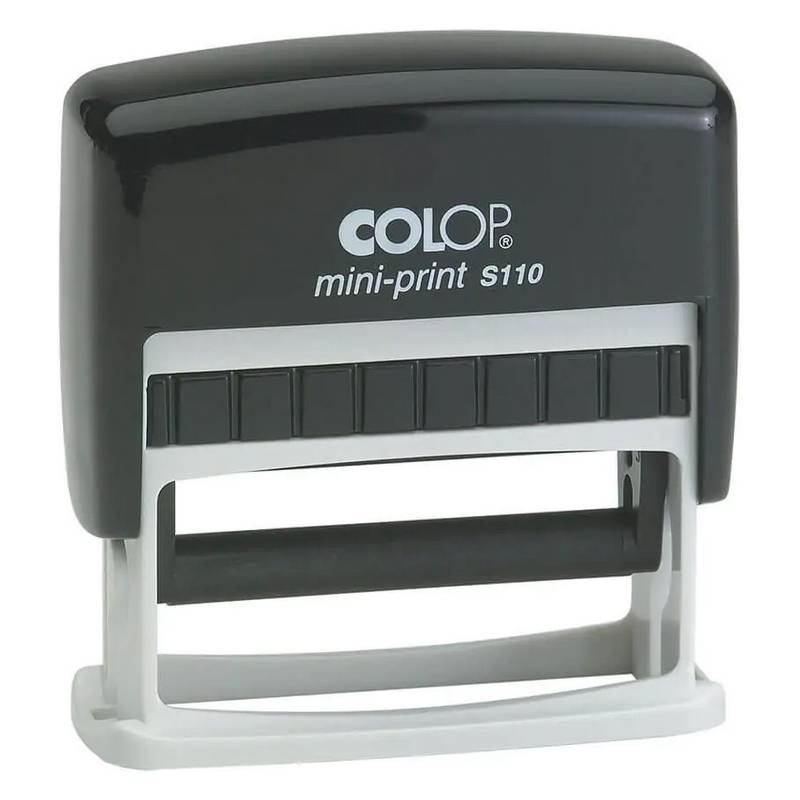 COLOP Textstempel Mini-Print S110, schwarz-0