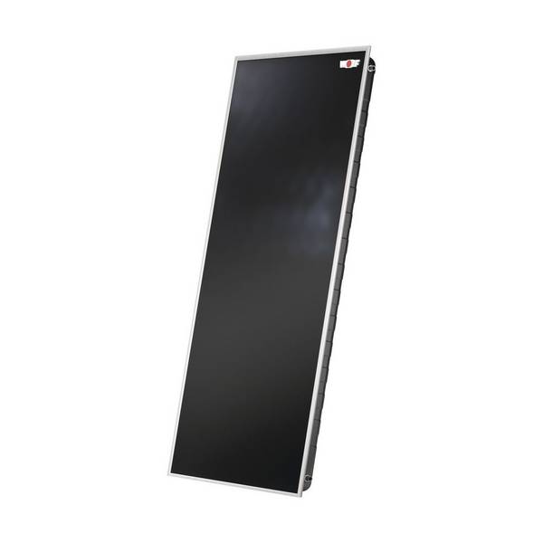 Wolf TopSon F3-1, hochkant, Hochleistungs-Sonnenkollektor, Glasleiste, Silber