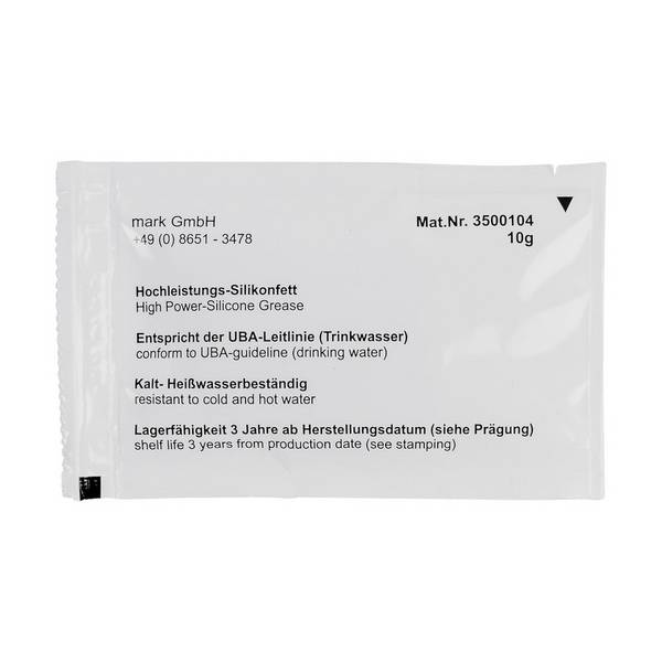 Wolf Silikonfett für Gasheiztherme CGG, 10g, 8602264