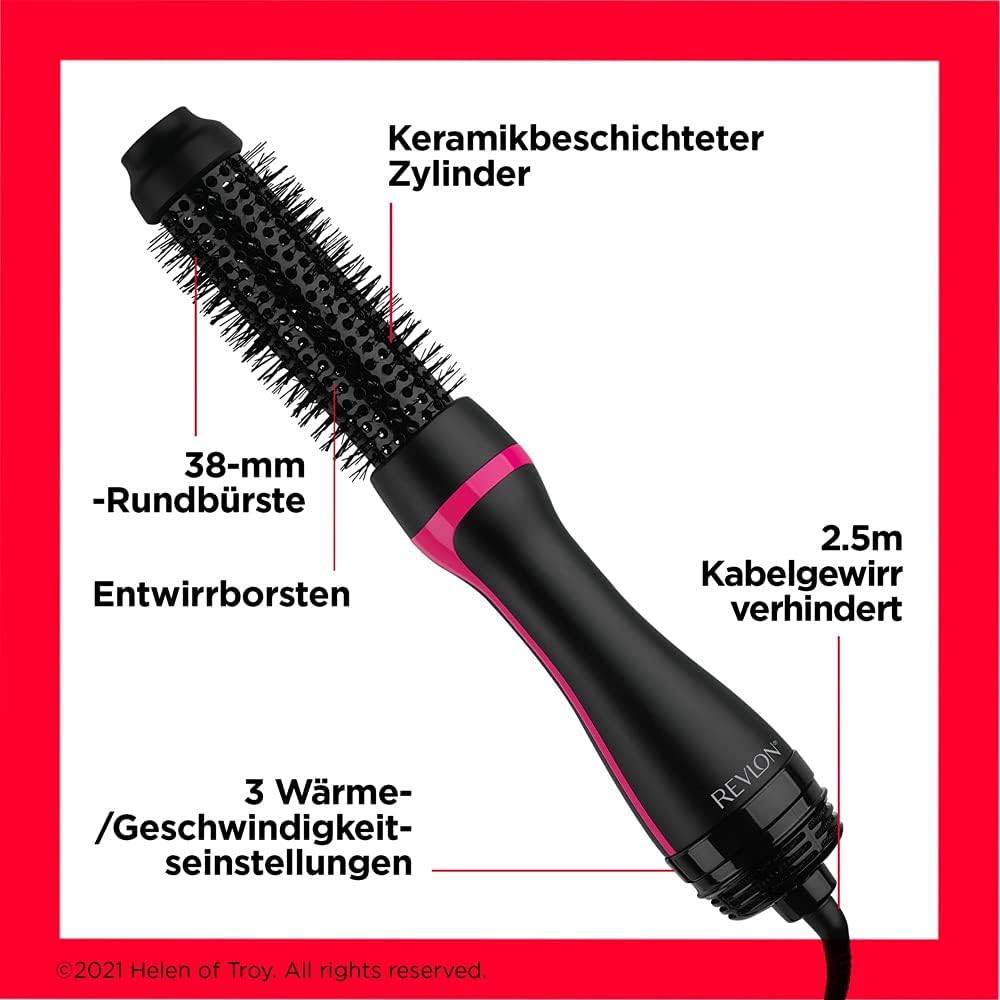 Revlon RVDR5292E Glät­tungs­bürs­te, schwarz RVDR5292E-4