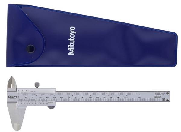Mitutoyo Nonius Messschieber 0-150mm/0-6" 0,05mm, Metrisch/Inch Nonius Messschie