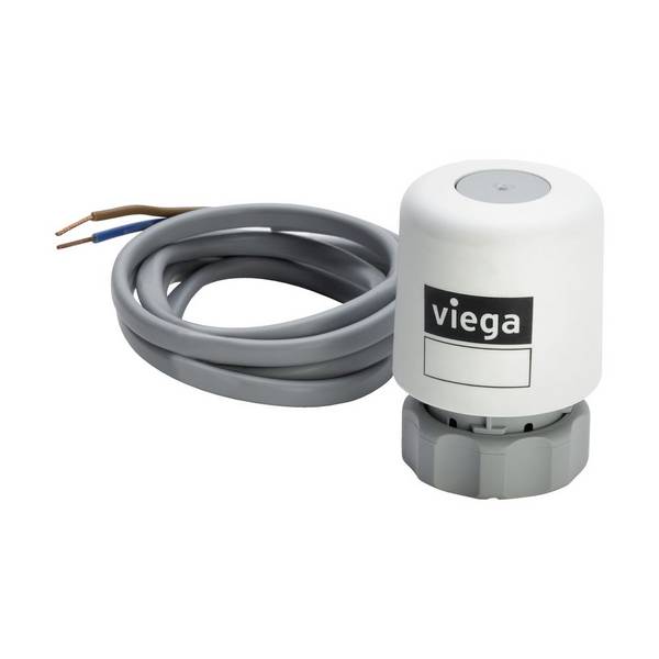 Viega Stellantrieb 1249 stromlos geschlossen, 230V, Reinweiß RAL 9010
