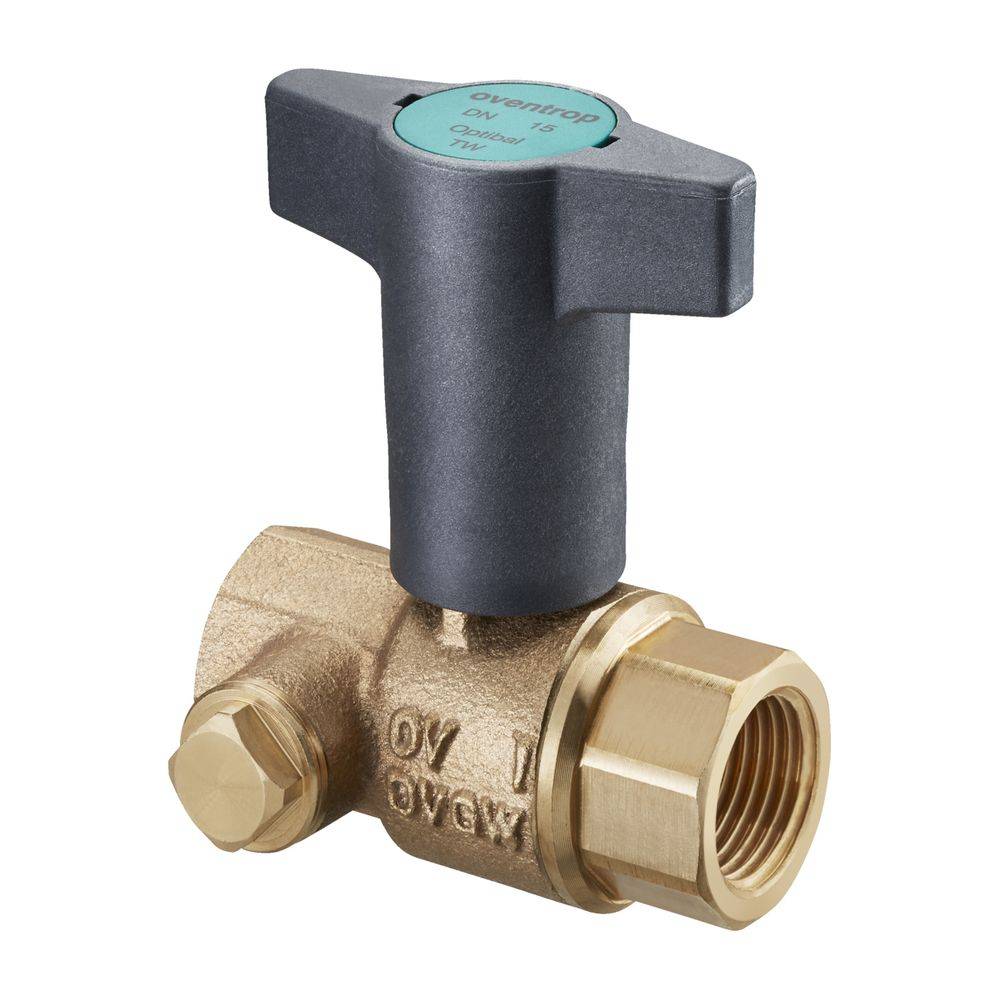 Oventrop Optibal TW Trinkwasserkugelhahn DN 20 3/4" Innengewinde, Rotguss-0