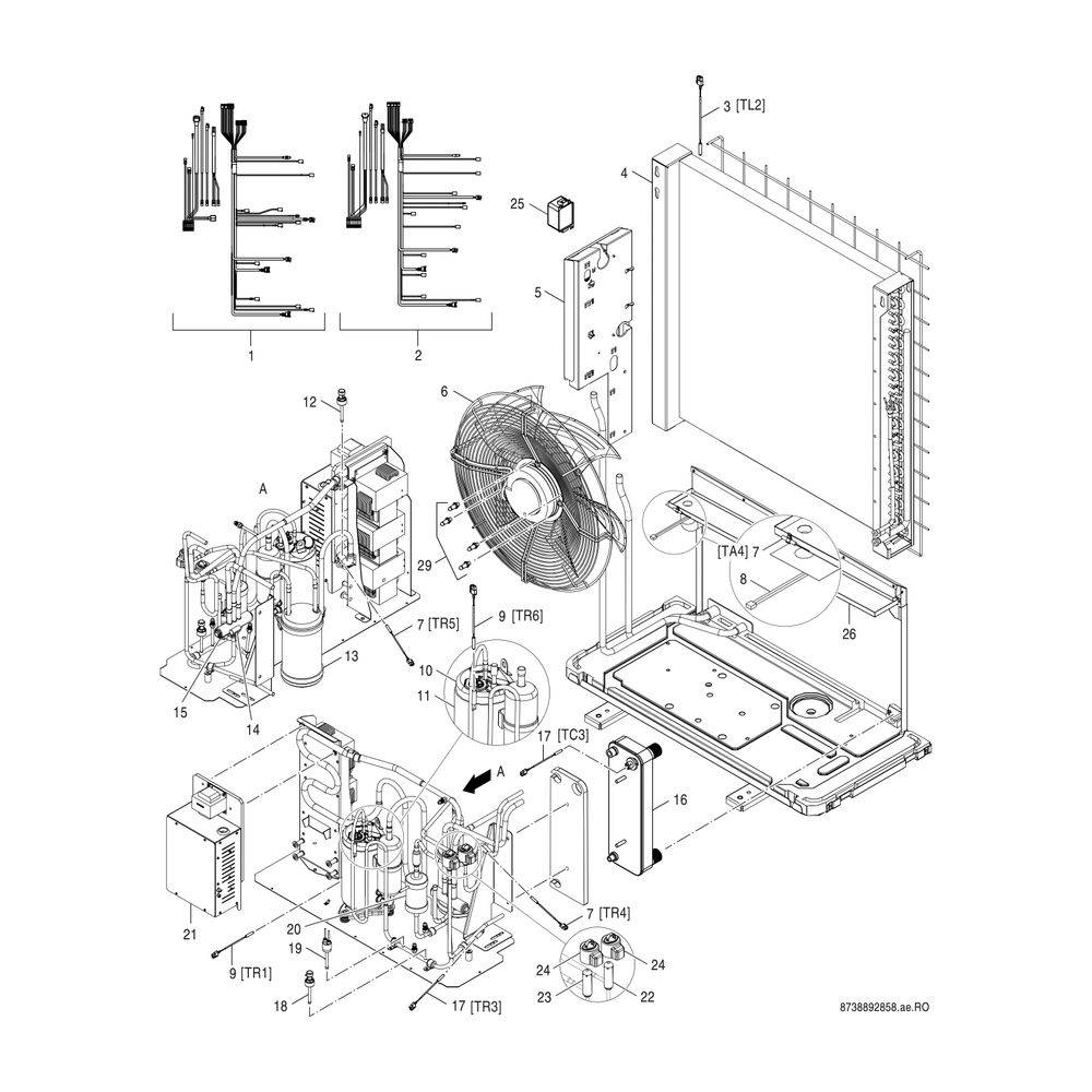 BOSCH Luftwärmepumpe CS7001i AW 5 OR-S-3