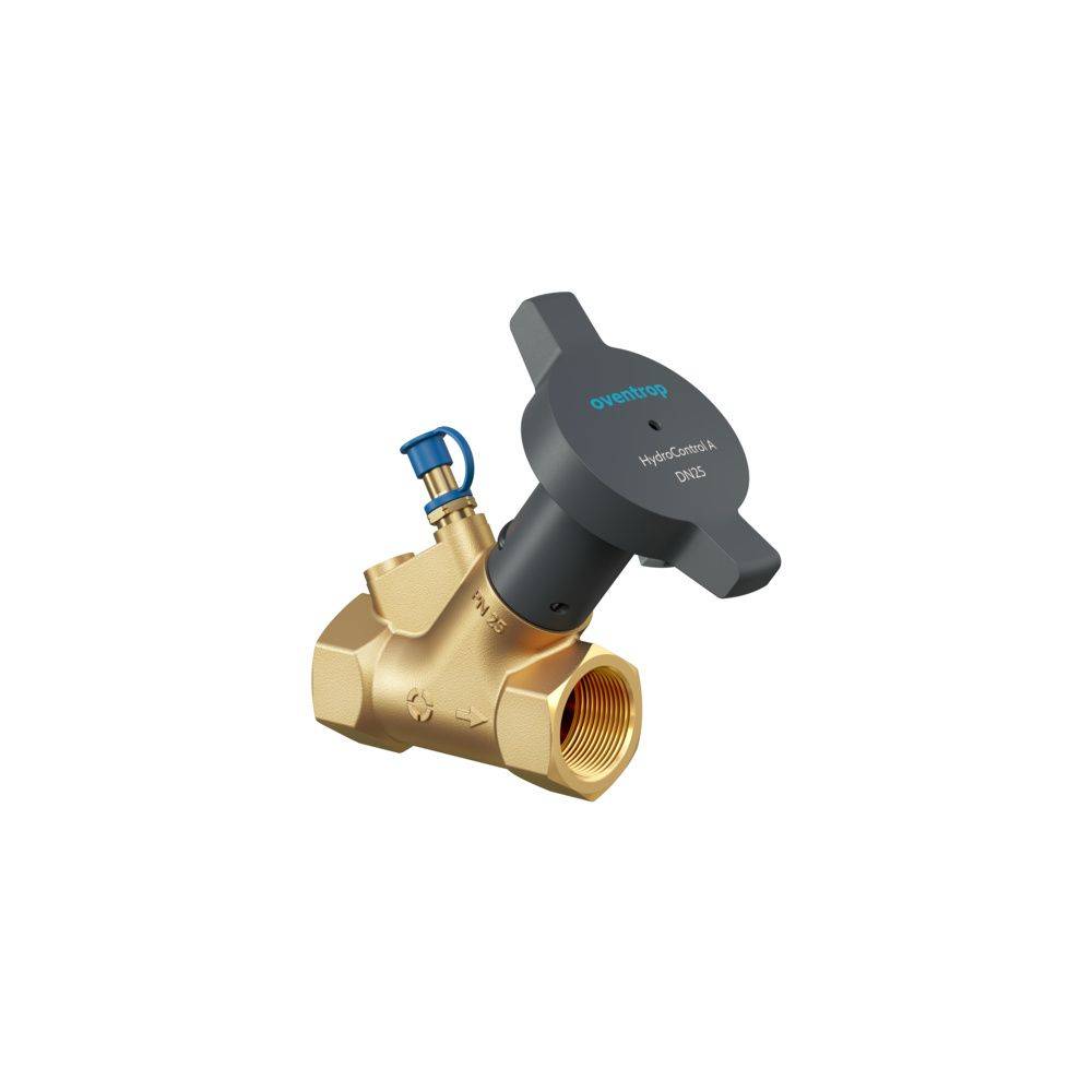 Oventrop HydroControl A Strangabsperrventil DN 40, PN 25, Rp1 1/2" Innengewinde, HydroPort, entzinkungsbeständig,-2