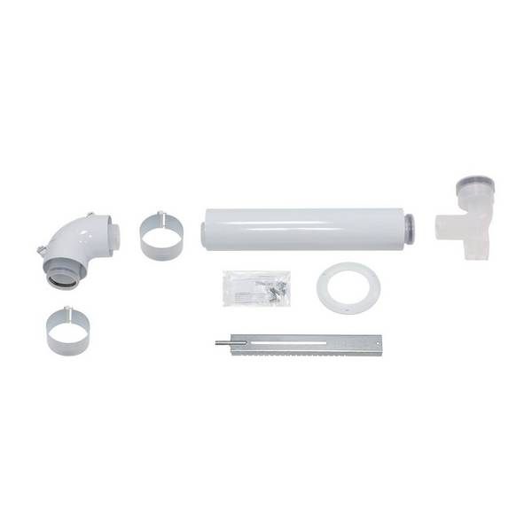 Vaillant Basis-Anschlussset 60/100 PP für Überdruckgassystem DN 100, 0020277302