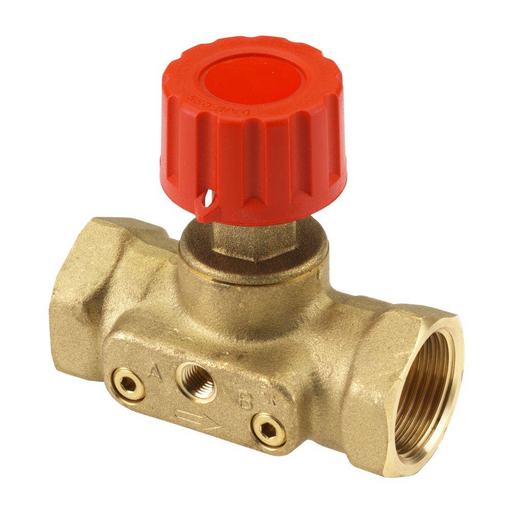 DANFOSS Strangabsperr- u.Messvent. ASV-M ASV-M 25, Rp 1-2