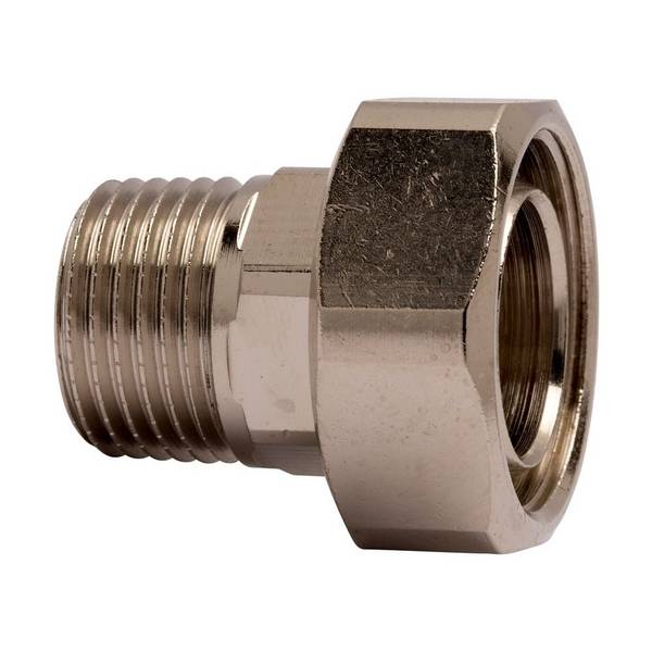 IMI Heimeier Heizkörper-Anschlussverschraubung, R 1/2" x M28, Ametal-C vernickelt