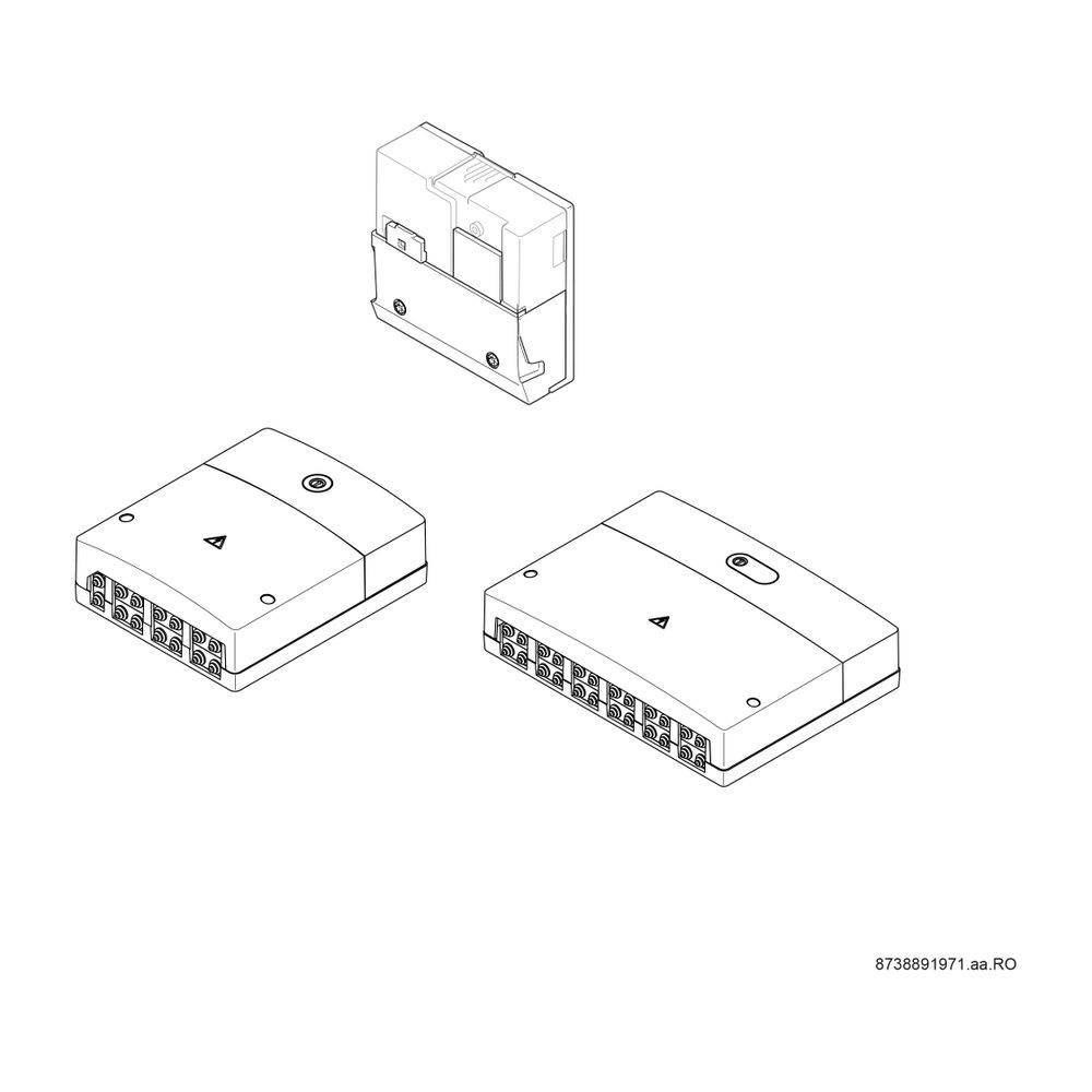Bosch Solarmodul MS 100, 151x184x61mm für Basis-Solaranlage mit 4 Zusatzoptionen-1