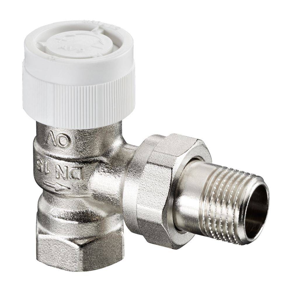 Oventrop AV 9 Thermostatventil DN 15, R 1/2", PN 10, Eckausführung, 1183704-0