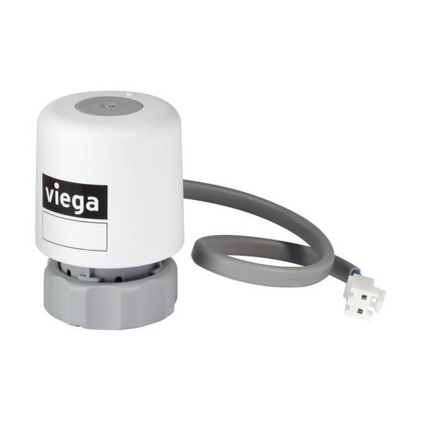 Viega Fonterra Smart Control Stellantrieb 1250.15 stromlos geschlossen, 39x57x39, Kabellänge: 200mm, 24V