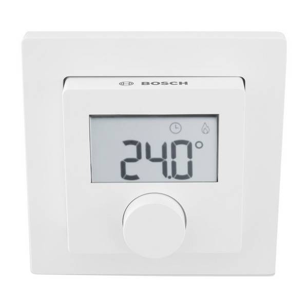 Bosch Fernbedienung, Raumregler CR 11, 81x81x25mm, für 1 Heizkreis
