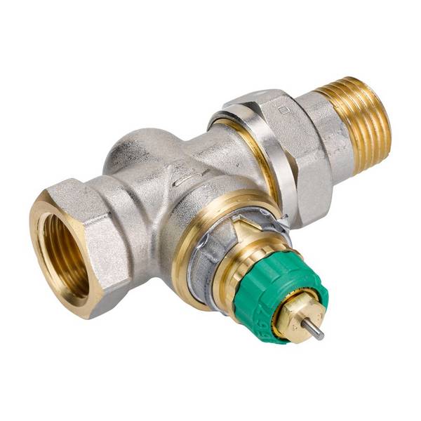 Danfoss dynamisches Ventil RA-DV, DN 15, druckunabhängig, R 1/2", Durchgangsausführung, vernickelt