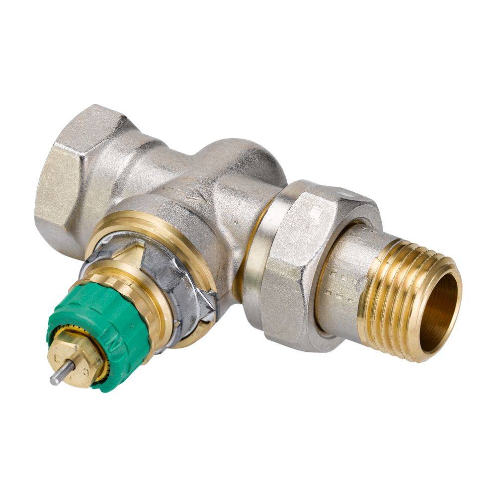 Danfoss dynamisches Ventil RA-DV, DN 15, druckunabhängig, R 1/2", Durchgangsausführung, vernickelt-1