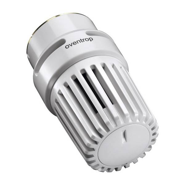 Oventrop Uni LHB Thermostat 7-28 Grad C, Skala 1-5 ohne Nullstellung, Flüssigfühler, Weiß, 1011410