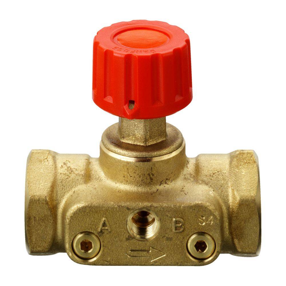 DANFOSS Strangabsperr- u.Messvent. ASV-M ASV-M 15, Rp 1/2-3