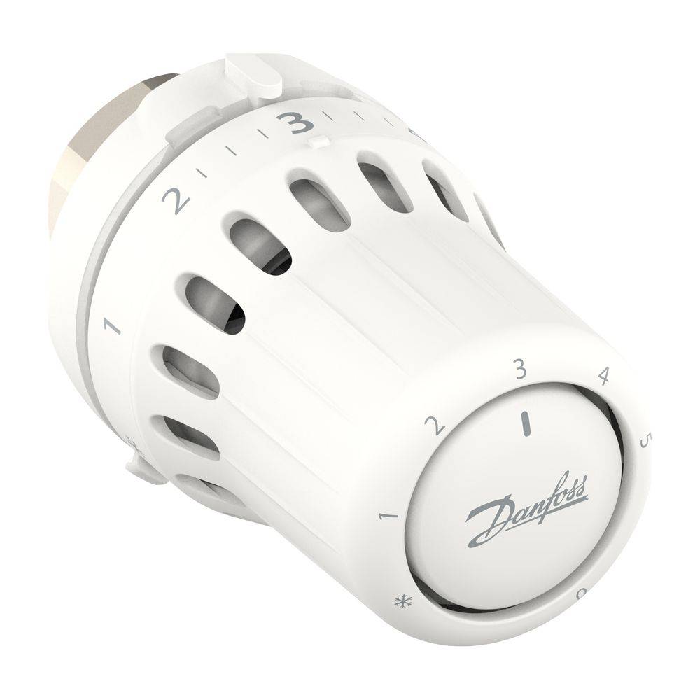 Danfoss Thermostatkopf React flüssigkeitsgefüllt, eingebauter Fühler, Nullabsperrung, M30x1,5, 015G3038-2