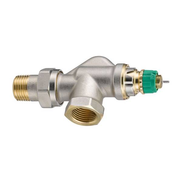 Danfoss dynamisches Ventil RA-DV, DN 15, druckunabhängig, R 1/2", Axial, vernickelt